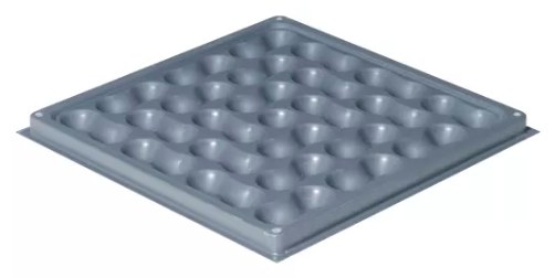 Cara inferior conformada del panel OA600 con embuticion profunda